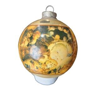 Vintage 1978 Schmid Heavenly Peace Christmas Ball Ferrandiz Ornament